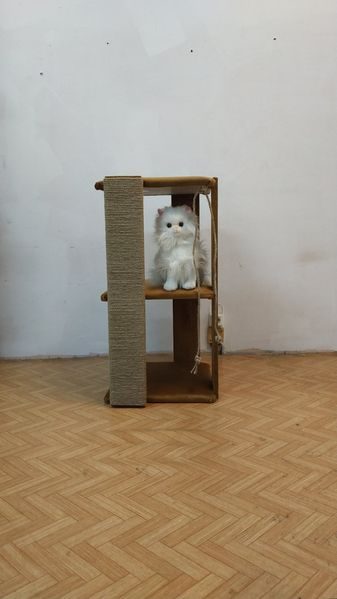 Сглобяема котешка катерушка с драскало и люлка